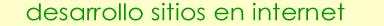 desarrollo web